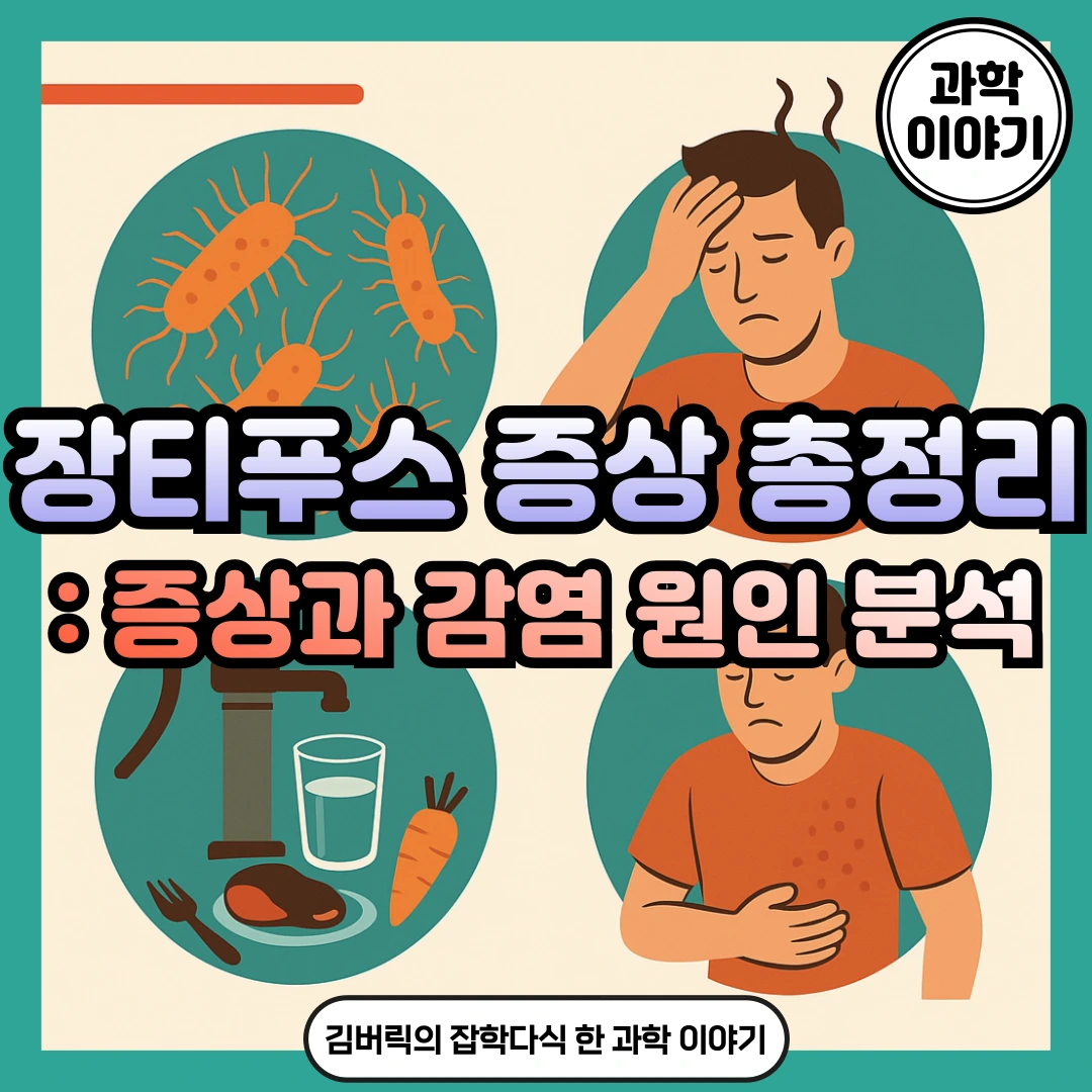 장티푸스와 살모넬라균