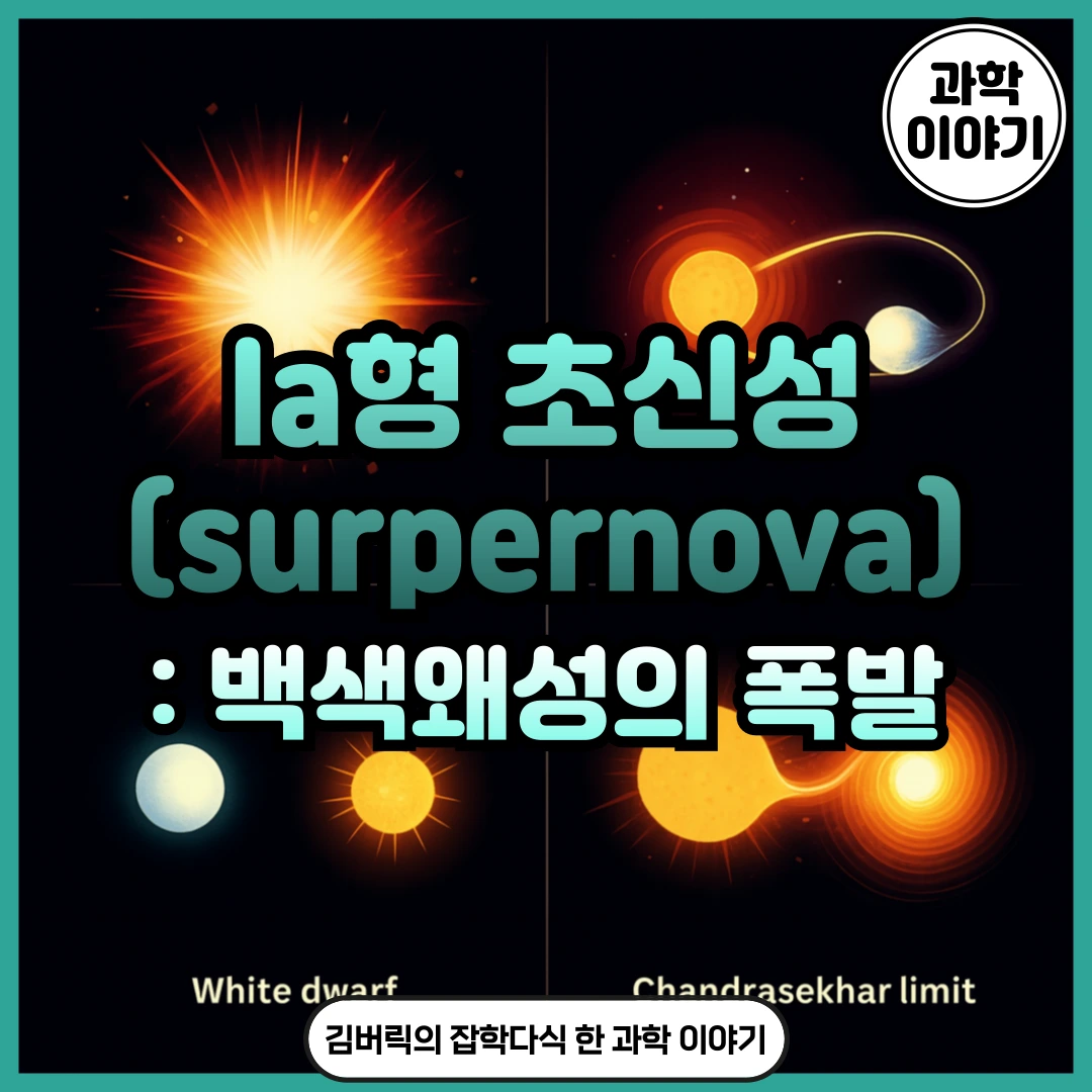 백색왜성 폭발 초신성