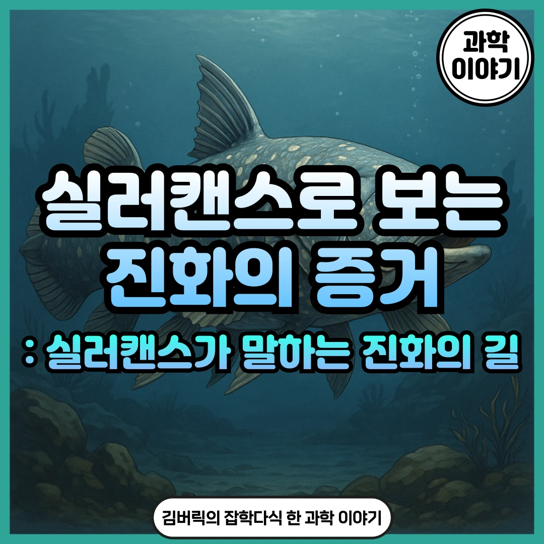진화의 증거 살아있는 화석 실러캔스
