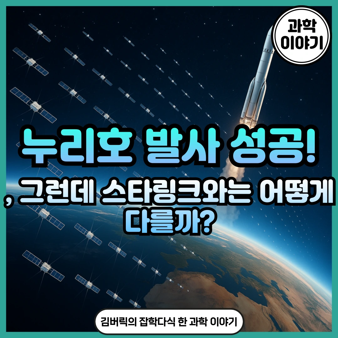 인공위성, 누리호와 스타링크